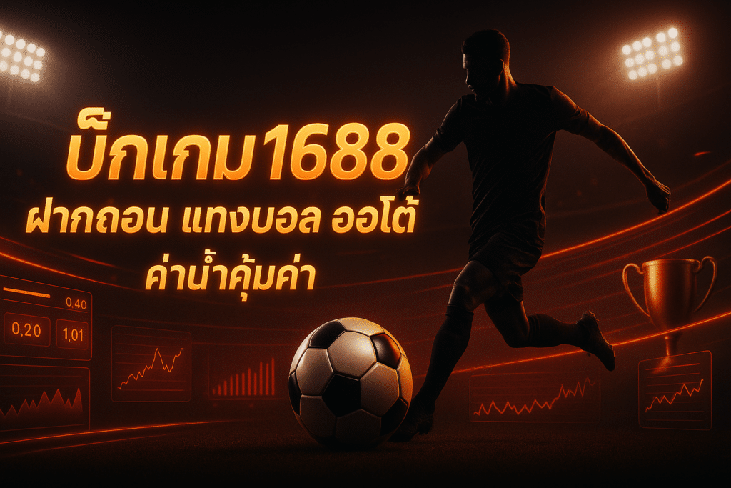 บิ๊กเกม1688 ฝากถอน แทงบอล ออโต้