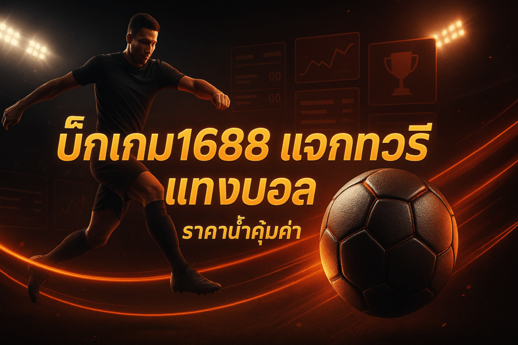 บิ๊กเกม1688 แจกเครดิตฟรี แทงบอล