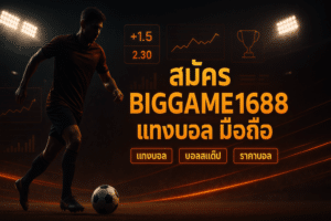 สมัคร biggame1688 แทงบอล มือถือ