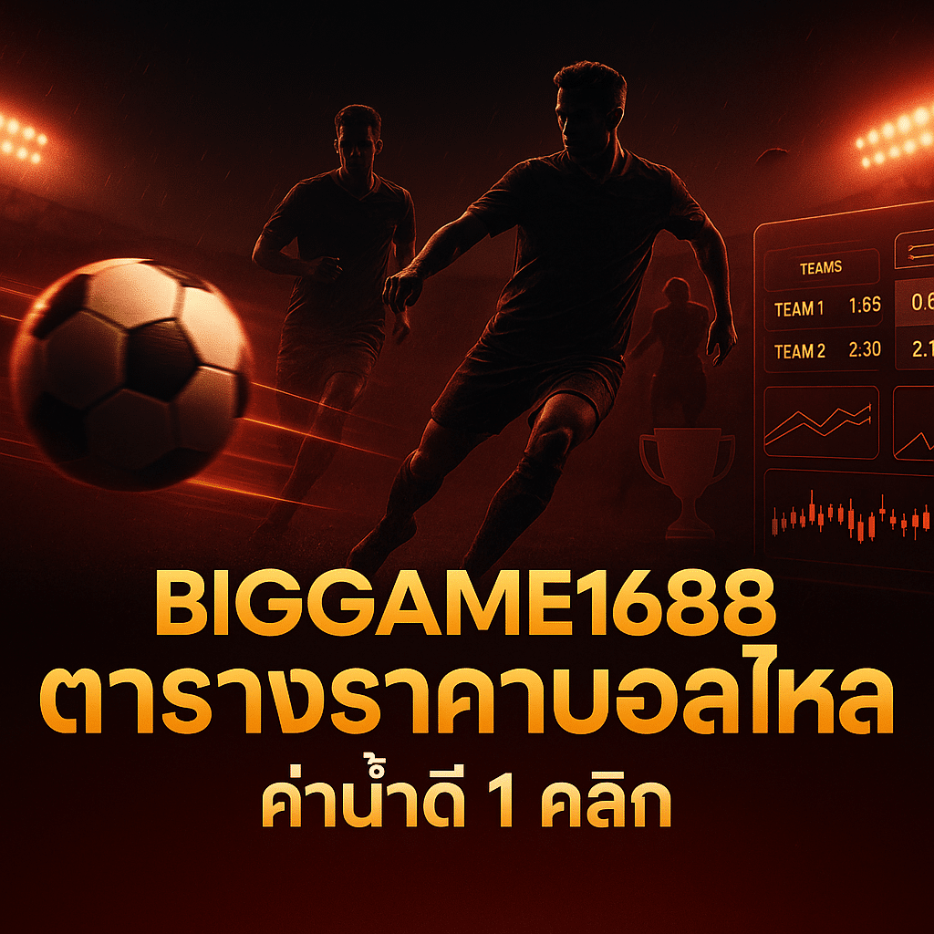 biggame1688 ตาราง ราคาบอล ไหล