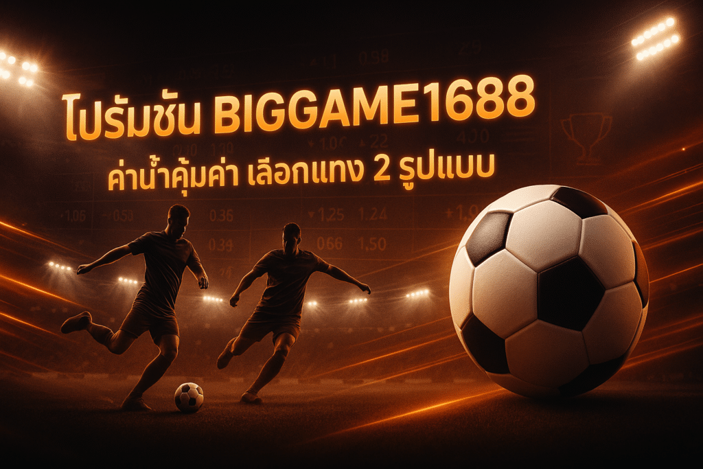 โปรโมชั่น biggame1688 บอล