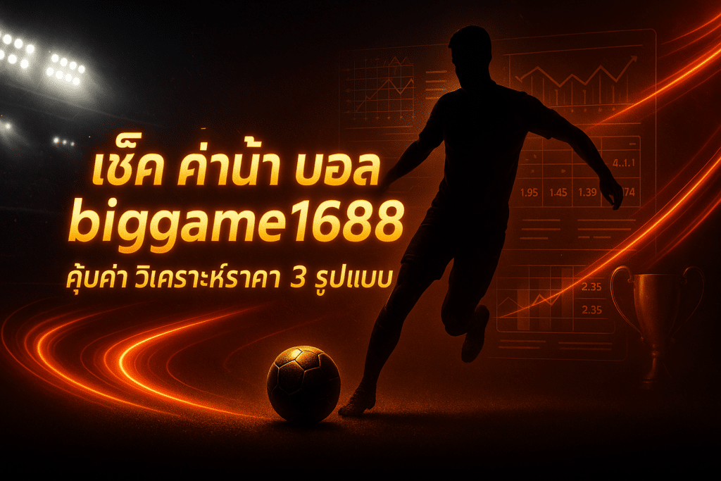 เช็ค ค่าน้ำ บอล biggame1688